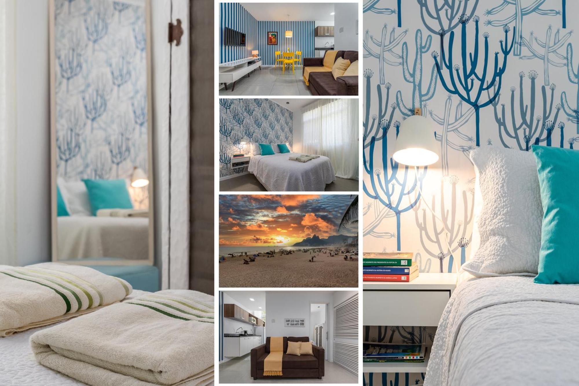 Concept Studio A 200M Praia De Ipanema E 500M Praia Copacabana - Portaria 24H, Cozinha Completa, Ar Condicionado, Smartv E Wi-Fi 35Mbps Rio de Janeiro Kültér fotó